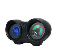 Medidor distancia moto Para Motocicleta, Contador Horas, Cuentakilómetros Viaje, Tacómetro Indicador Combustible Para Panel Accesorios Para 12 V