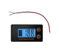 Medidor eficiente de voltaje de bajo consumo de energía para escaneo en tiempo real de la condición de la batería, alta precisión ± 1% en el juego de medidores de voltaje de amplio rango LCD