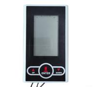Medidor electrónico compacto para ejercicio, pantalla fácil de usar para tiempo, velocidad, distancia y calorías quemadas