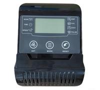 Medidor electrónico de bicicleta estacionaria con detección de frecuencia cardíaca y conectividad de aplicación para equipo de fitness Kinomap, color negro