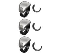 Medidor electrónico de dedos, contador de anillos de oración | Medidor de dedos inalámbrico Smart Ring | Medidor de clics recargable para anillos de moda, contador de dedos impermeable, co