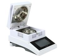 Medidor electrónico de humedad con calefacción halógena, precisión de 0,001 g, interfaz de pantalla táctil, modos de secado duales para laboratorio e industrial