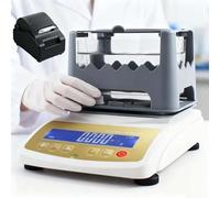Medidor Electrónico De Pureza De Quilates De Oro, Probador De Metales De Oro Precioso, Analizador De Metales Preciosos, Precisión De Pesaje De 0,01G/0,005G/0,001G(W/Printer,XF300K)