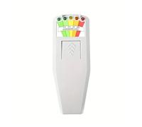 Medidor EMF de 5 LED, Detector de campo magnético, probador de equipo Paranormal de fantasma, contador portátil, medidor profesional EMF(Groen)