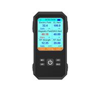 Medidor EMF de mano multifuncional 3 en 1 detector portátil campo eléctrico magnético y radiación RF con gráfico tendencias alarma configuraciones diversificadas para hogar oficina uso
