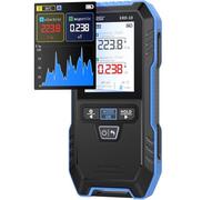 Medidor EMF,ERD-10 Detector EMF 4 En 1 Medidor De Radiación EMF Con Modo Curva,Lector EMF Recargable Detector De Radiofrecuencia De Campo ElectromagnéTico Para El Hogar,Oficina