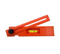Medidor ergonómico de nivelación de carpintería, regla de medición de profundidad plegable para taller e taller, regla de medición de profundidad, carpintería