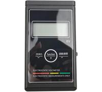 Medidor estático digital 0-50KV con pantalla LCD, reinicio con un solo toque, tasa de medición de 3 veces/segundo para tela, hilo, papel, goma