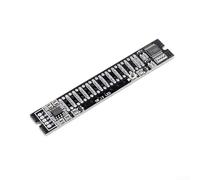 Medidor estéreo VU Espectros de música LED, indicador de nivel de audio de doble canal 12V 24V, analizador de señal de sonido para visualización de música (B)