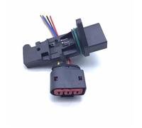 Medidor Flujo Aire Coche Medidor Flujo Masa Aire Para A3 8L1 1996 1997 1998 1999 2000 2001 2002 2003 0281002531 038906461B F00C2G2055(Sensor and Plug)