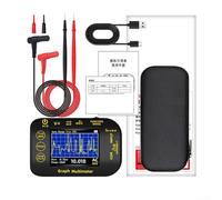 Medidor gráfico S450 20000, cuenta modo dual, registro de datos, exportación USB para pruebas de capacitancia de resistencia al voltaje solar fotovoltaico con pantalla TFT
