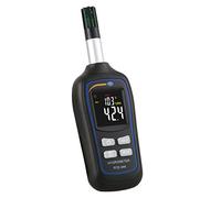 Medidor higrómetro termómetro termohigrómetro digital portátil para medir humedad, temperatura y bulbo húmedo PCE Instruments PCE-444