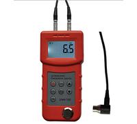 Medidor Humedad, Alta precisión UM6700 medidor ultrasónico medidor de espesor de Campo de medición 1.0-280mm 4,5 dígitos LCD digital de metal Prueba Espesor