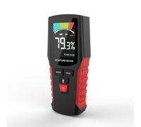 Medidor Humedad Pared Sin Clavijas Medidor Humedad De Pared Medidor Humedad No Destructivo Para Todos Los Materiales Construcción, Paredes, Revoques, Mampostería, Profundidad De Análisis 20-40 Mm