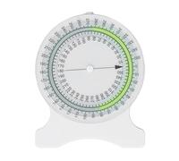 Medidor Inclinómetro para Fisioterapia, Superficie Resistente a los Arañazos, Rotación de 360°, sin Fugas, Preciso y Fino, Ampliamente Utilizado para Mediciones de Cuello, (Verde)
