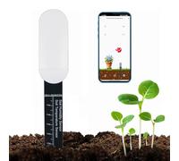 Medidor inteligente de humedad del suelo: sensor de humedad del suelo Zigbee con control de aplicación, datos de historial, probador de suelo con sensor de humedad/temperatura, requiere Tuya Zigbee