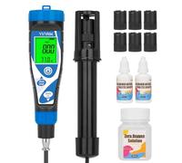 Medidor Inteligente de Oxígeno Disuelto Para Acuarios, YINMIK Comprobador Digital de Oxígeno Disuelto Con Cable de Sonda de 3 m Para Acuicultura, Hidroponia y Monitoreo Ambiental