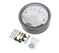 Medidor inteligente de presión diferencial, medidor inteligente de detección de presión con puntero y escala, kit redondo para pruebas de presión diferencial para uso en HVAC e ind