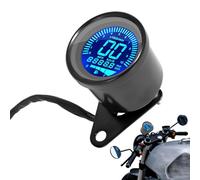 Medidor Kilométrico Digital Para Motocicleta, Tacómetro De Velocidad LCD Impermeable Con Soporte,Medidor DC 12V, 10.000 RPM Plug And Play