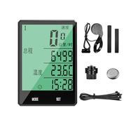 Medidor Kilométrico para Bicicleta - Retroiluminación Velocidad Digital - Ordenador de Bicicleta Impermeable con Pantalla LCD Retroiluminada de 7,1 cm | Para La Práctica del Ciclismo en Manillar De