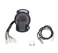 Medidor Kilométrico Velocímetro Tacómetro Digital con pantalla LCD de 7 colores para motociclet contador moto universal contador motociclet contador de motocicleta digital+contador de motocicleta