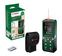 Medidor láser UniversalDistance 30 de Bosch (mide con precisión distancias de hasta 30 m, diferentes funciones de medición, función de memoria, en caja de cartón)