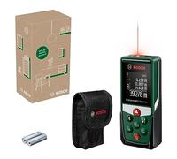 Medidor láser UniversalDistance 40C de Bosch (Mide con precisión distancias de hasta 40 m, conectividad Bluetooth, Diferentes Funciones de medición, en Caja para e-Commerce)