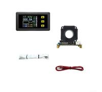Medidor LCR, 79 x 43 x 26 mm, pantalla LCD a color, medidor de Coulomb, medidor de voltaje bidireccional CC, medición de corriente, sensor de pasillo sin contacto para pruebas industriales (90 V 500 A
