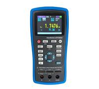Medidor LCR digital portátil, 100 Hz-100 kHz, precisión del 0,2%, probador L/C/R/Z/ESR for pruebas de componentes electrónicos
