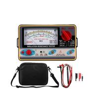 Medidor LCR, Medidor de resistencia de aislamiento Ohmímetro digital Probador de aislamiento Megametro 0-2000 MΩ 100 V/250 V/500 V/1000 V Megóhmetro,Preciso y rápido(TY6045)