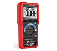Medidor LCR Multímetro digital inteligente, voltímetro, corriente CA/CC, voltaje, multímetro, rango automático, 6000 cuentas, LCD, NCV, condensador Firewire