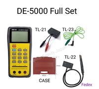 Medidor LCR portátil de precisión DE-5000 TL-21 TL-22 TL-23 con estuche DER E...