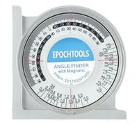 Medidor magnético acrílico del nivel de la pendiente con la regla conveniente en el borde para la referencia rápida durante las mediciones