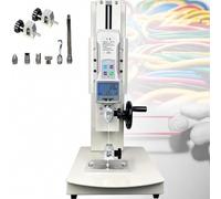 Medidor manual digital tracción y compresión dinamómetro Standard-200N | Rango ensayo 10-2000N, carrera 270mm, 5cabezales medición y 2mordazas; para mazos cables, textiles, investigación científica.