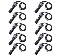 Medidor Masa Aire 10 interruptores de nivel de agua horizontales con sensor de flotador de bola de plástico PP líquido para Arduino Sensor de aire