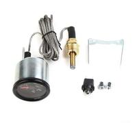 Medidor mecánico de temperatura del agua de 52 mm CC con sensor de 130 ℃/129.4 °C para la mayoría de vehículos de 12 V