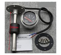 Medidor Nivel Agua, Medidor de nivel de agua de 52 mm con sensor de nivel de agua 0-190ohm Sensor de unión de remitente del medidor de nivel de agua for bote de automóvil(300mm BS)