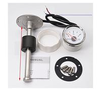 Medidor Nivel Agua, Medidor de nivel de agua de 52 mm con sensor de nivel de agua 0-190ohm Sensor de unión de remitente del medidor de nivel de agua for bote de automóvil(150mm WS)