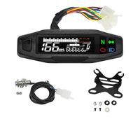 Medidor Pantalla Del Velocímetro Tablero De Instrumentos Motocicleta Tacómetro Medidores Digitales Panel Indicador Luz Señal Giro(Meter sensor holder4)