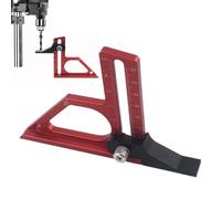 Medidor para sierra circular, medidor de ajuste ajustable para trabajo de madera, instrumento de precisión de aleación de aluminio mecanizado para carpintería y fabricación de muebles