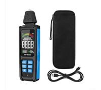 Medidor portátil 5 en 1 EMF, medidor de radiación de campo electromagnético recargable digital, lector de EMF de mano con LCD, para el hogar, oficina