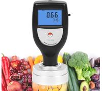 Medidor portátil de actividad de agua, prueba rápida de 5 minutos, probador de actividad de agua de alimentos, con cable USB y software para analizador de medición de frutas y verduras, 0-1,0 AW ±
