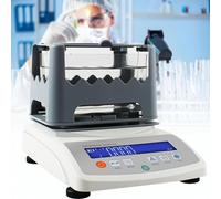 Medidor Portátil De Densímetro De Sólidos Digital, Con Pantalla LCD,Medidor Volumen Densidad Sólida Para Materiales Como Caucho Y Plástico,Para Fábricas De Vidrio, Laboratorios Industriales