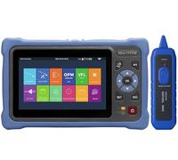 medidor potencia optica OTDR 100 Km, 1310/1550 Nm, 24/22 DB, Reflectómetro Óptico En El Dominio Del Tiempo, Con VFL, OLS' Y Mapa De Eventos para cables, cables y líneas de PCB(APC)