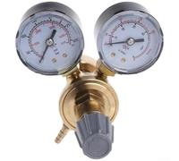 Medidor reductor de presión de cobre resistente con rosca interna W21.8 diseñado para sistemas de gas argón con rango de medición de 0 a 200 Mpa y tasa de flujo de 20 metros cúbicos por hora, adecuado