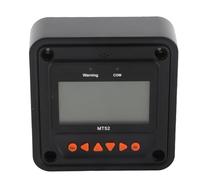 Medidor Remoto LCD para Controlador Solar MT52, Pantalla Grande, 2m Cable - Monitoreo en Tiempo Real, Alarmas Sonoras, Configuración Fácil para Energía Solar