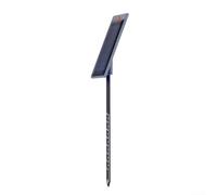 Medidor solar de humedad del suelo con LED rojo, profundidad de sonda ajustable para plantas de interior y exterior, detector de agua de jardín sostenible para flores tropicales y arena