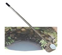 Medidor telescópico de agua con varilla for el suministro de agua en talleres y fábricas. Incluye vasos de muestra de 0,5/1 L con varilla ajustable(500ML,1.23-5m(4-16.4ft))