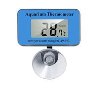 Medidor termográfico para pecera,Acuario termográfico para tanque | Medidor de temperatura digital preciso para acuarios | Prueba de temperatura del agua del terrario con pantalla LCD para peces, ajol