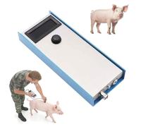 Medidor veterinario portátil de grasa dorsal | Probador de grosor de grasa de cerdo para ganado | Mide 1-3 capas (rango de 4-35 mm) para cerdos y aves de corral